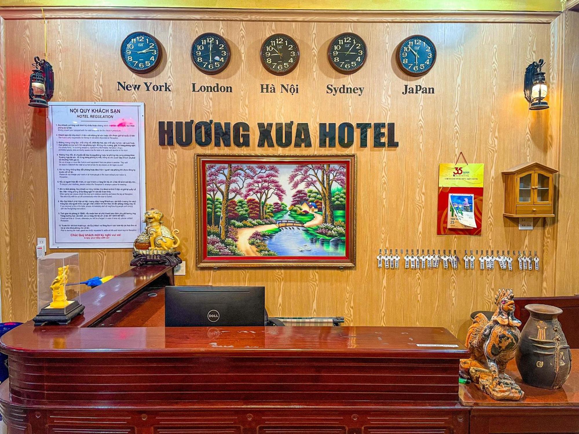 Khach San Huong Xua Hotel Ha Tien Exterior foto